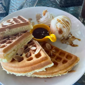 格子鬆餅